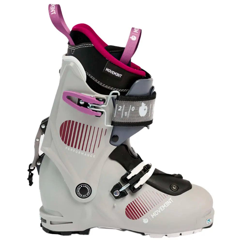 Movement - Performance Palau W Lt Grey White Carmin - 24.5 - Ski touring boot