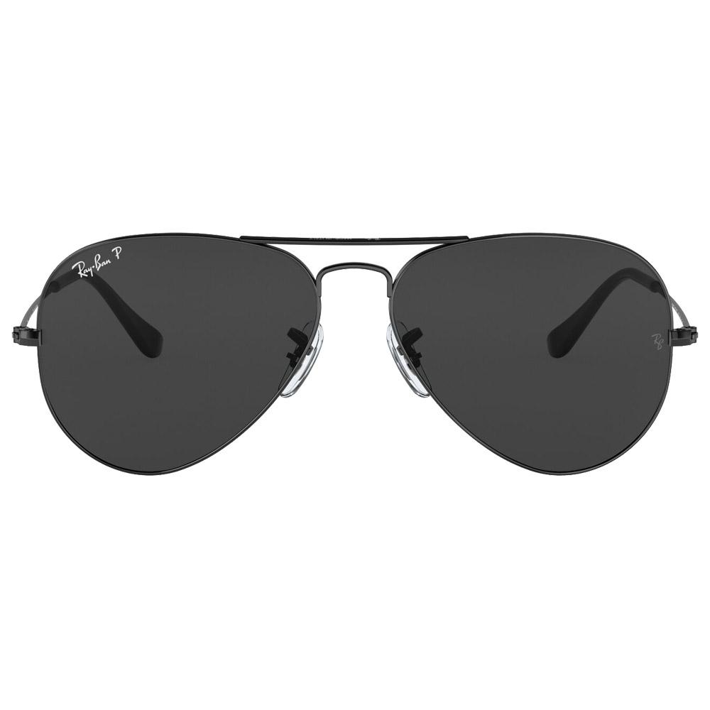 Ray Ban Gafas RB3025 Aviator Polished Black Total Black Polar  Ray Ban Gafas RB3025 Aviator Polished Black Total Black Polar