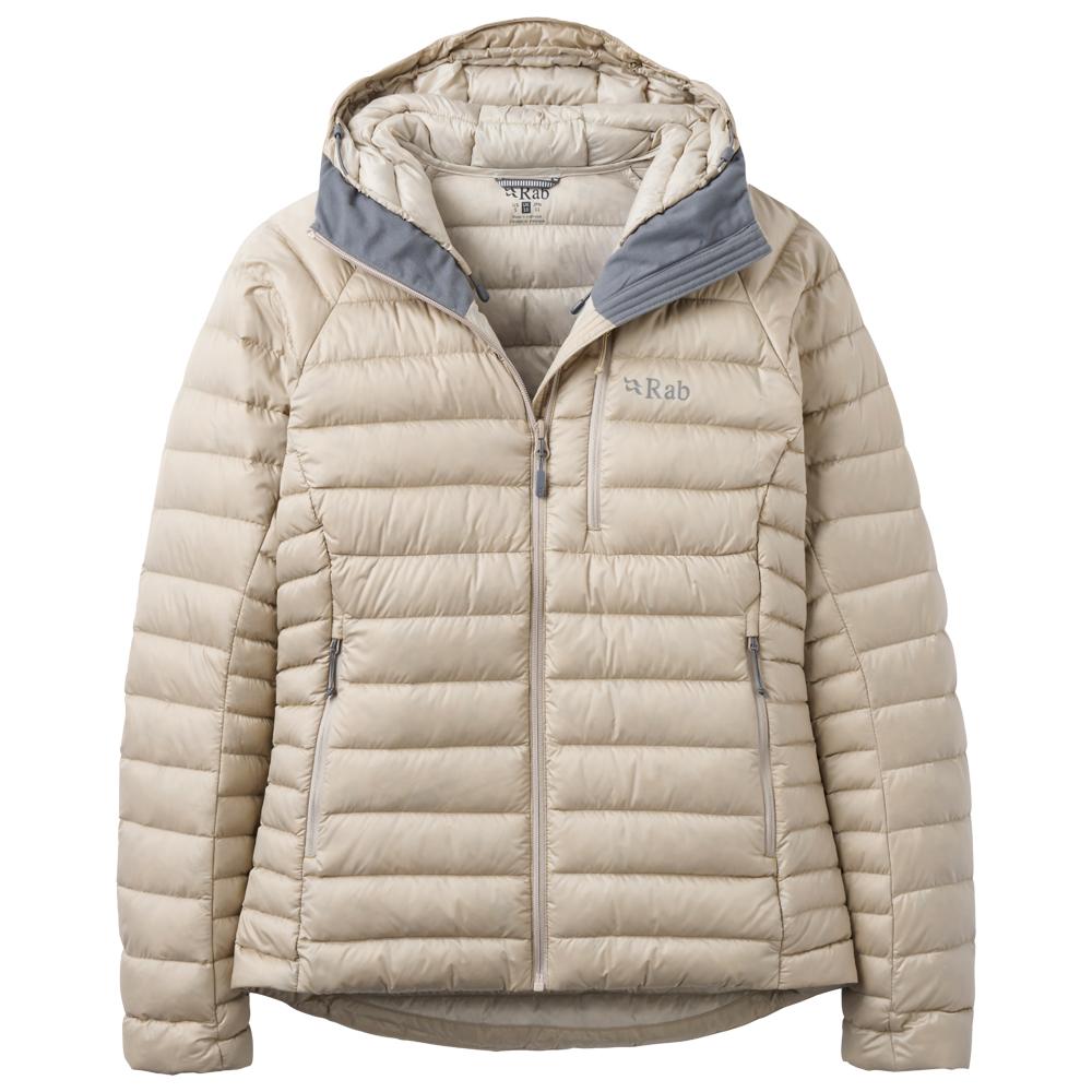 RAB - Microlight Alpine Hoody W's Dark Pebble - 14 - Down jackets