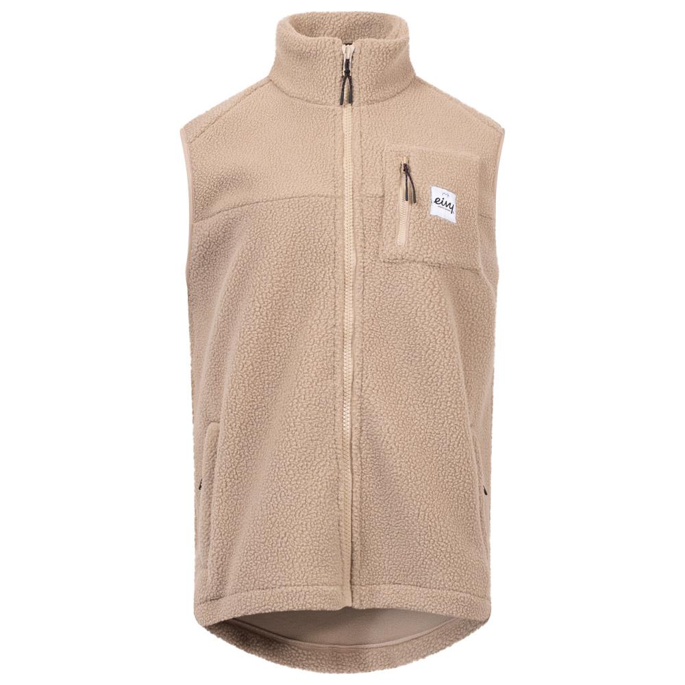 Eivy - Lumberjackie Sherpa Vest Sand - XS - Fleece - Größe XS - Sand - Damen - Glisshop.de