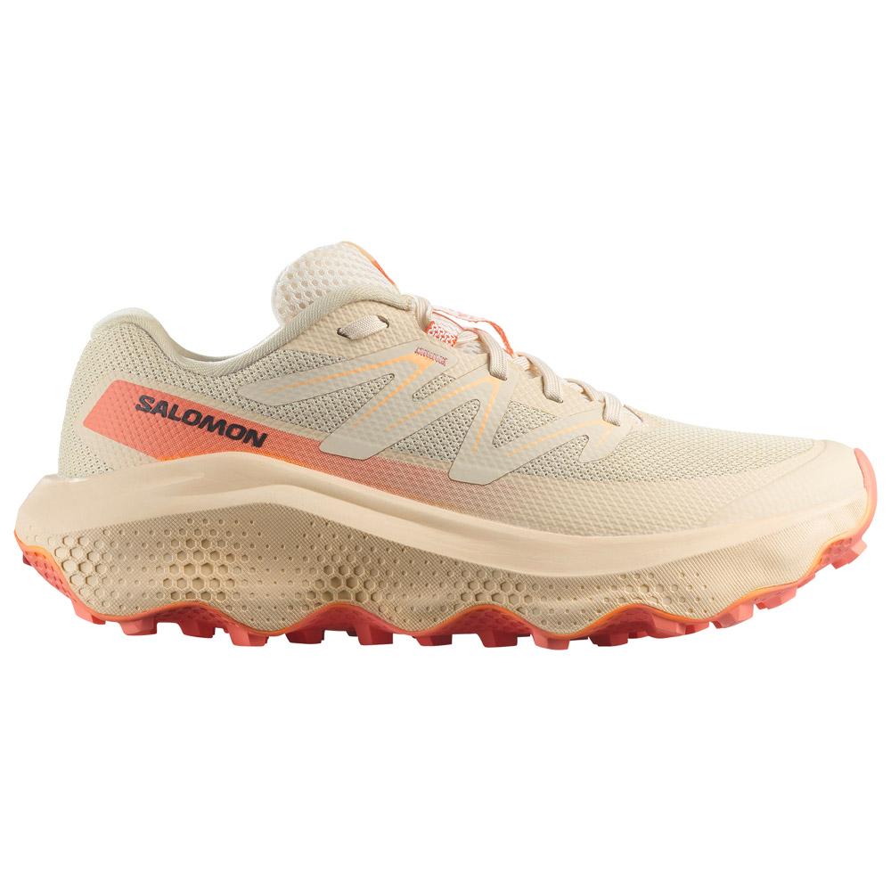 Salomon - Ultra Flow 2 W Almond Milk Tender Peach Fusion Coral - 4.5 - Trailrunning-Schuhe - Größe 4.5 - Almond Milk Tender Peach Fusion CGoldal - 
