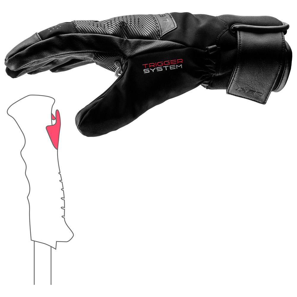 Gloves Leki Performance 3D Gtx Black