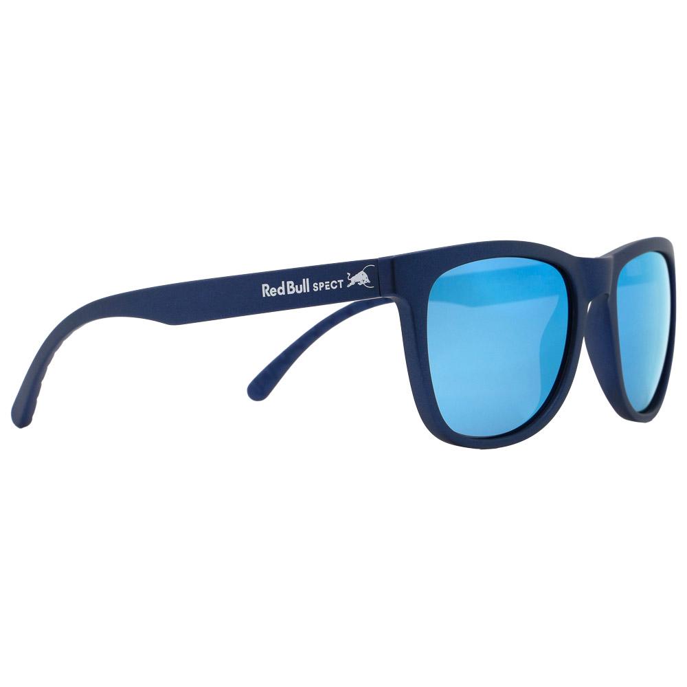 Red Bull Spect - Ecos Matt Metallic Blue Brown Grey Blue Mirror Polarized - Sunglasses