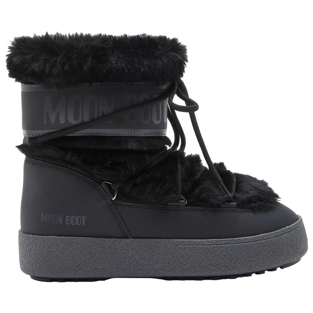 国内で当店のみ FY SPR - Black Faux-Fur Snow Boots 7bfd0cd55778efe6741798cb0a188f