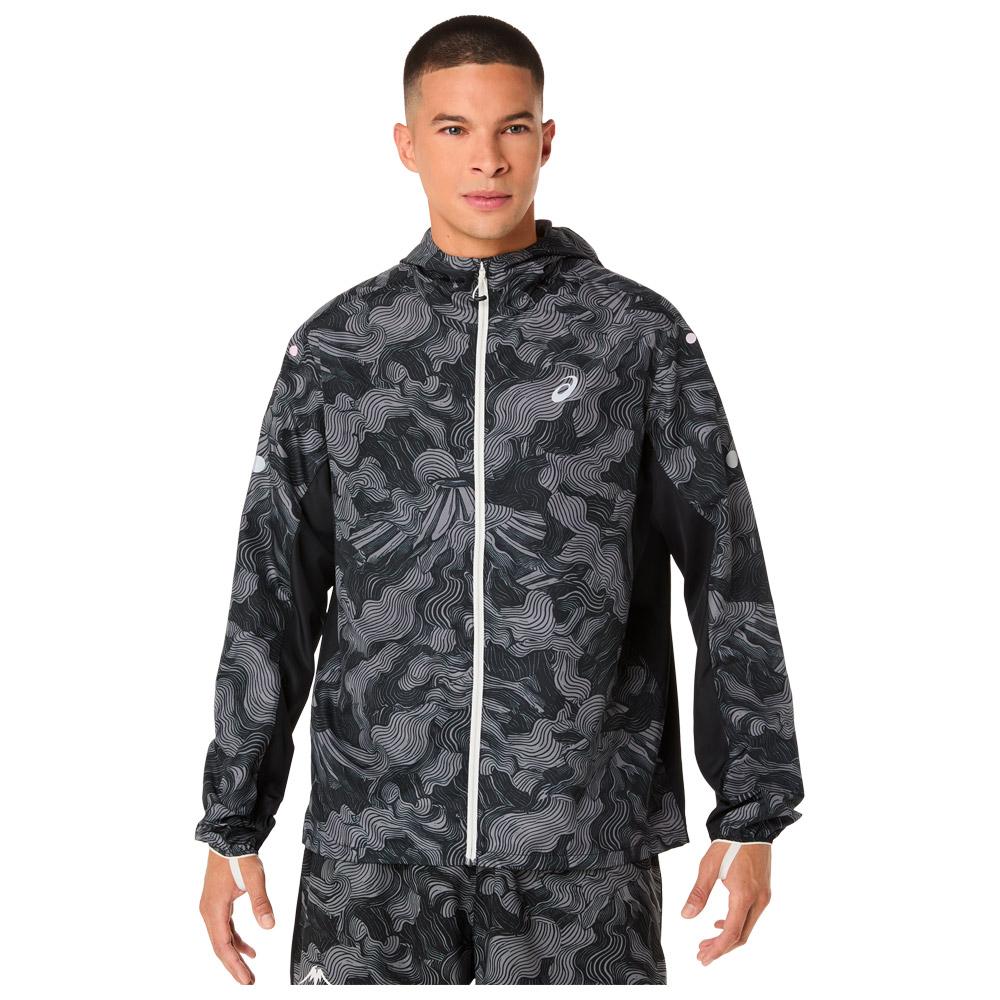 Asics - Fujitrail Packable Performance Black - L - Trail jacket