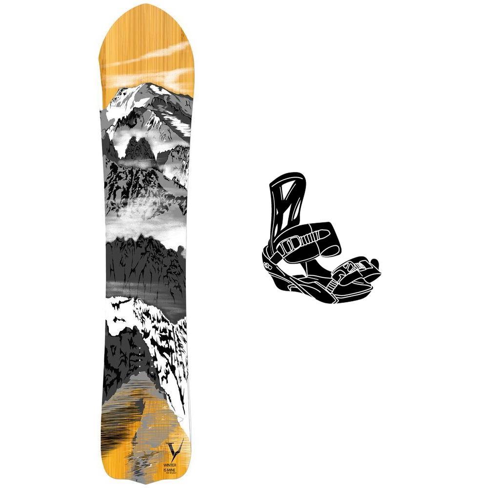 Verdad - Snowboard set Winter Is Mine + bindings - Snowboard