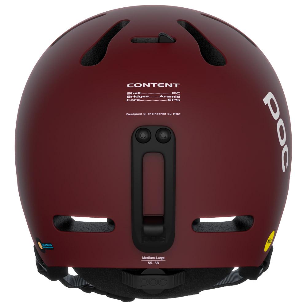 Poc Helmet Fornix Mips Garnet Red Matt - Winter 2024 | Glisshop