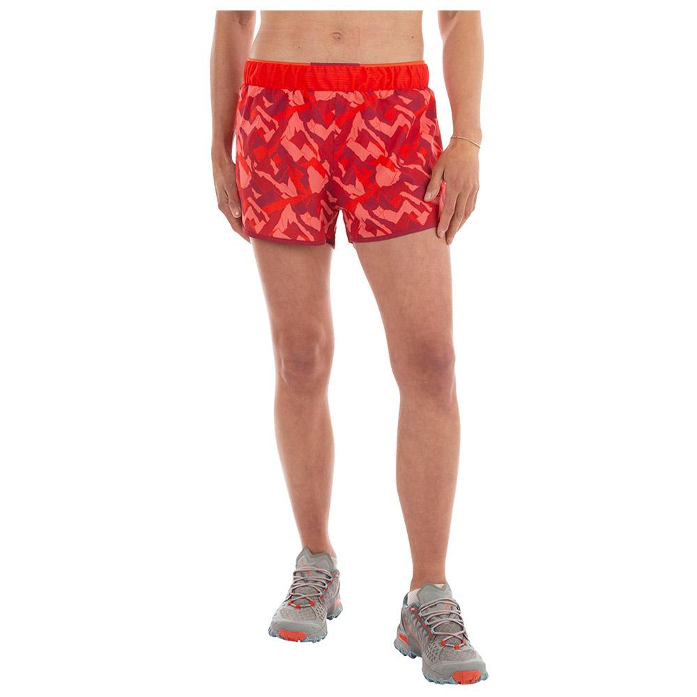 La Sportiva - Timing Short W Velvet Cherry Tomato - XS - Trail-Shorts - Größe XS - Rot - Damen - Glisshop.de