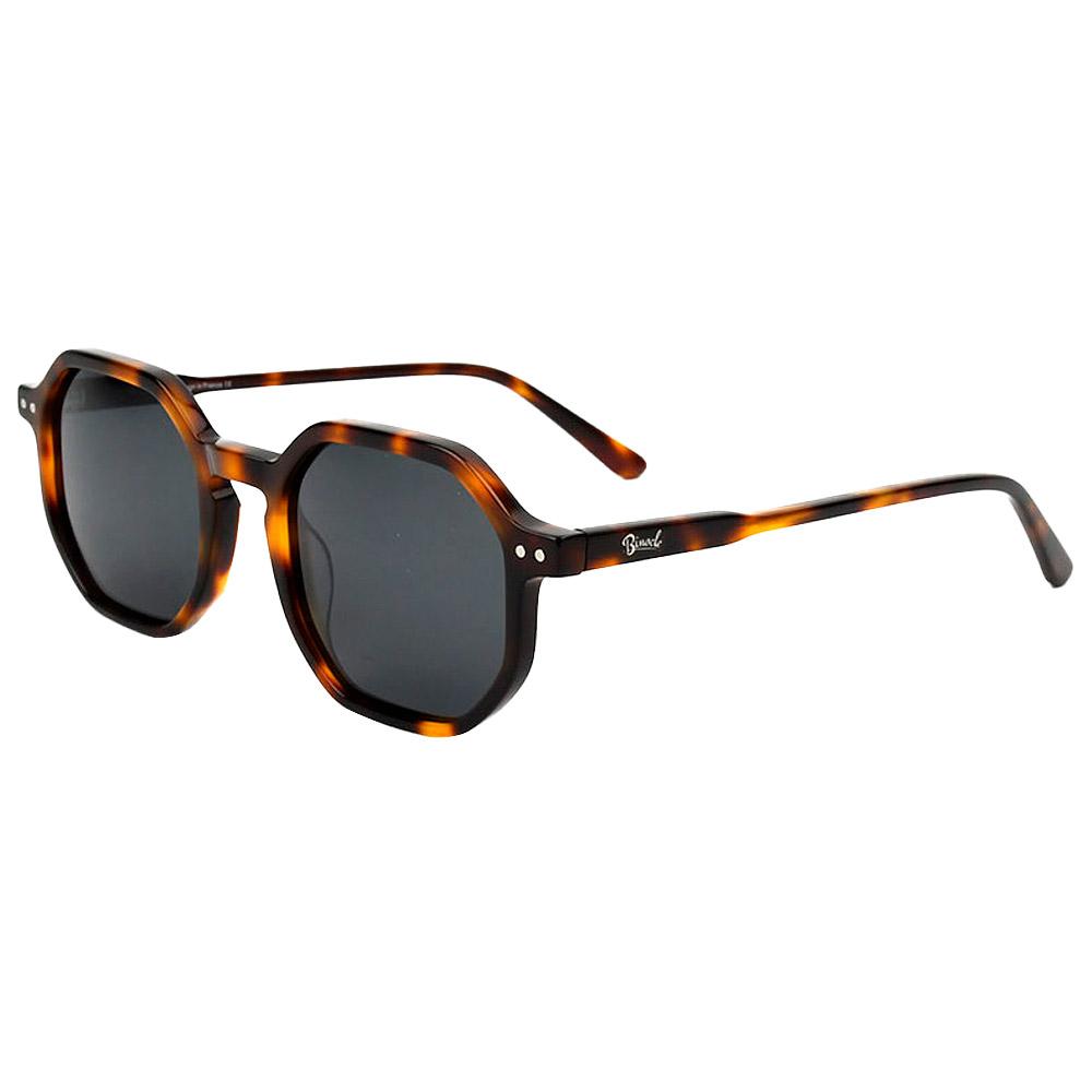 Binocle Eyewear - Bogota Shiny Tortoise Grey Polarized - Sunglasses