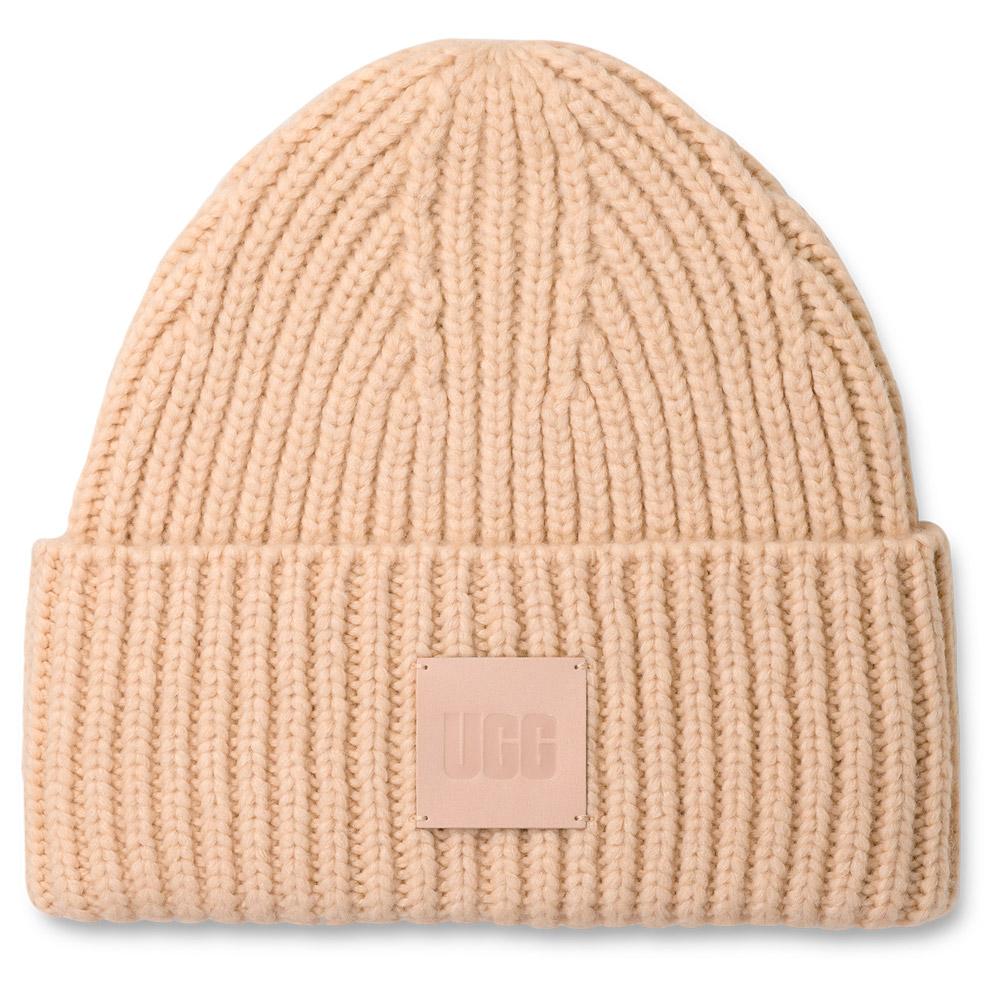 UGG - Chunky Rib Cream - Mütze - Cream - Damen - Glisshop.de