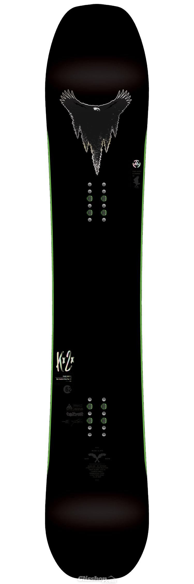 K2 Snowboard Peace Keeper - Winter 2013 | Glisshop 