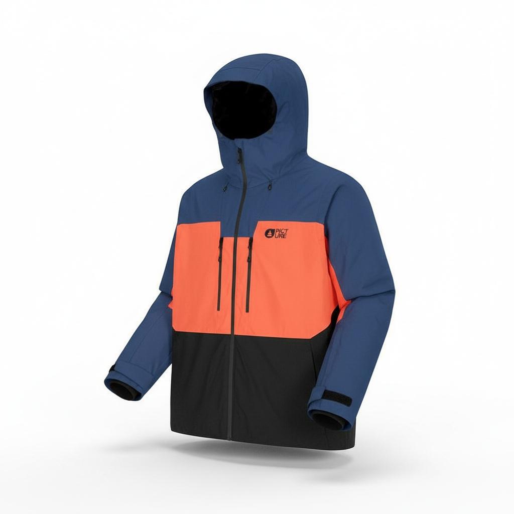 Picture - Object Patriot Blue Neon Flare - L - Ski Jacket