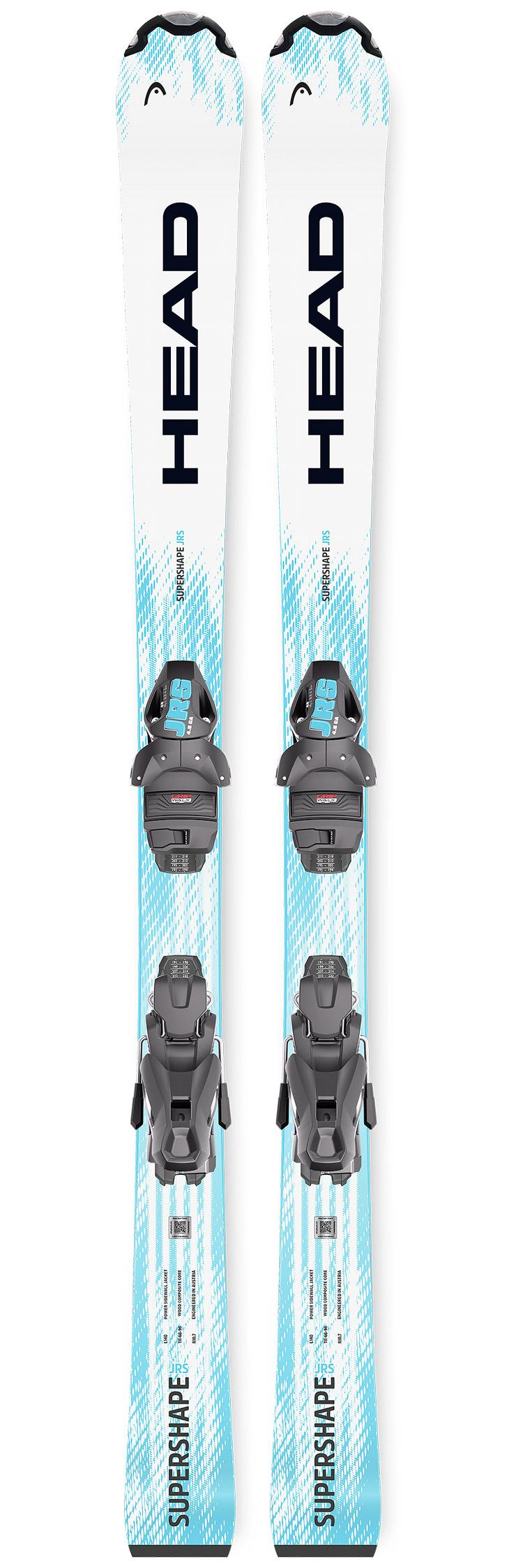 Head - Pack Ski Supershape Jrs (130-160) - 150 + Jrs 7.5 Gw Ca Br.78 Solid Black Space Blue - Ski