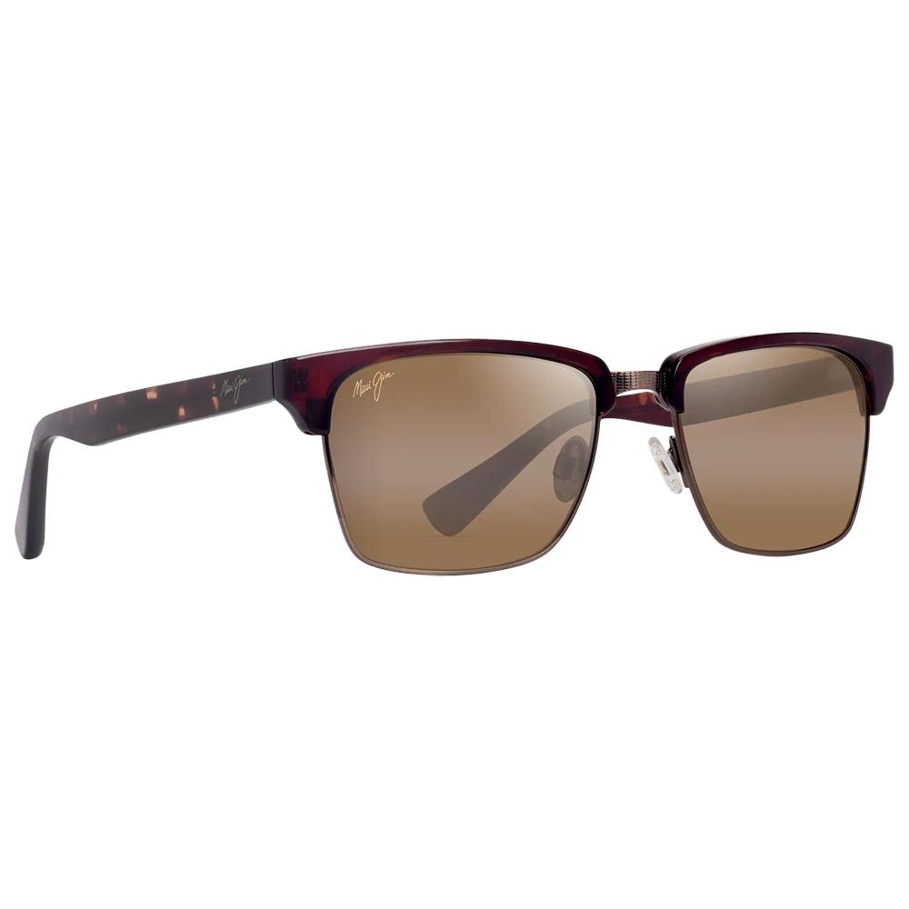 Maui Jim - Kawika XL Shiny Reddish Havana Maui Pure Hcl Bronze - Sunglasses
