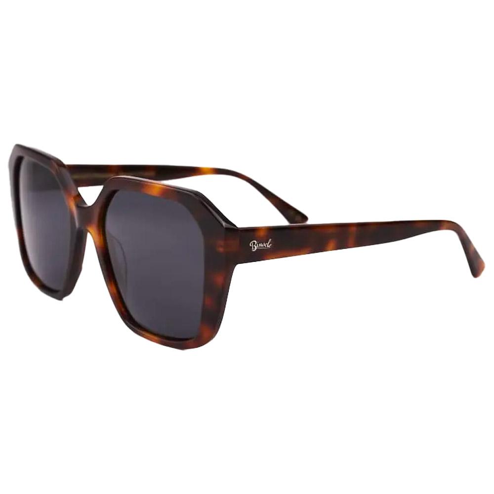 Binocle Eyewear - Sevilla Shiny Tortoise Gradient Grey Polarized - Sunglasses