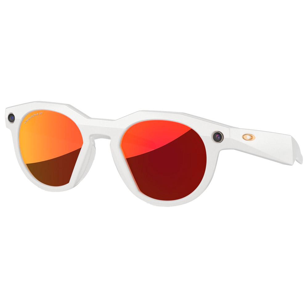 Oakley - Meta Hstn Warm Grey Prizm Ruby - Sonnenbrille - Grau - Glisshop.de