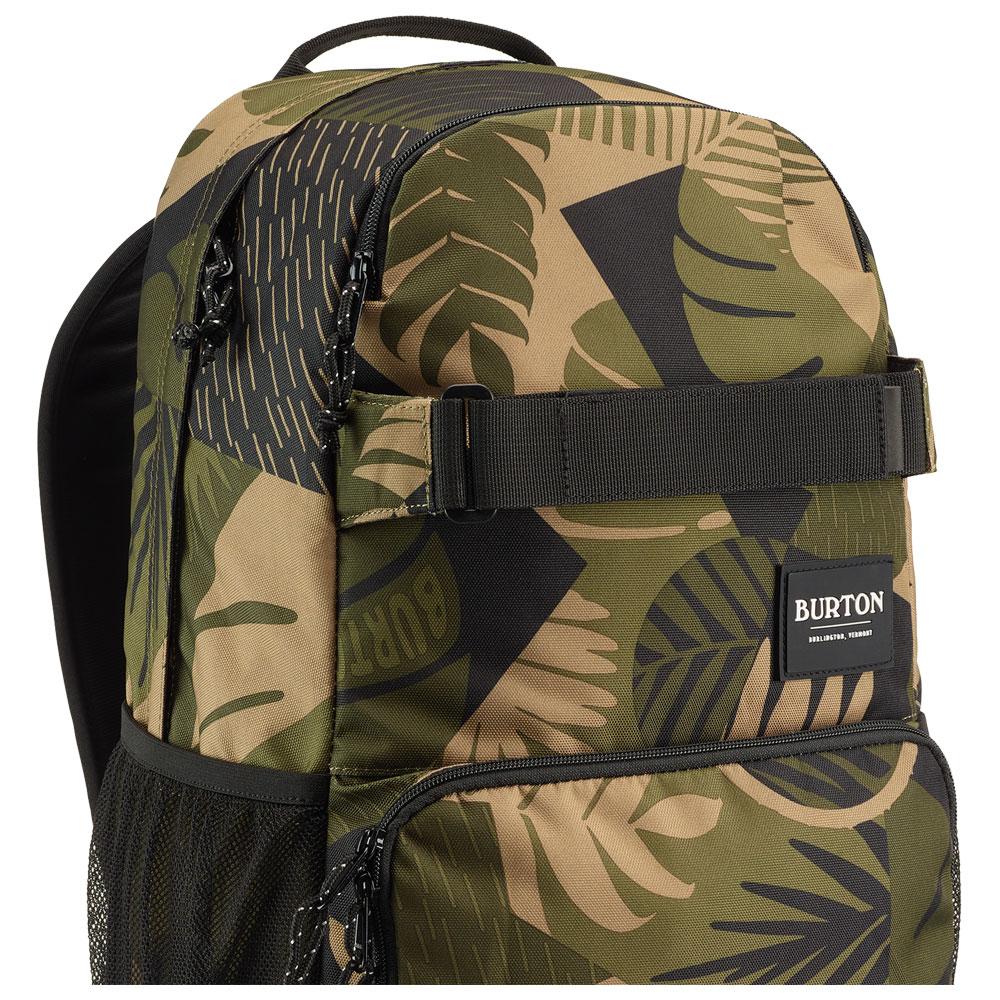 Zaino Burton Treble Yell 21l Backpack Martini Olive Woodcut Palm - Estate  2020 | Glisshop
