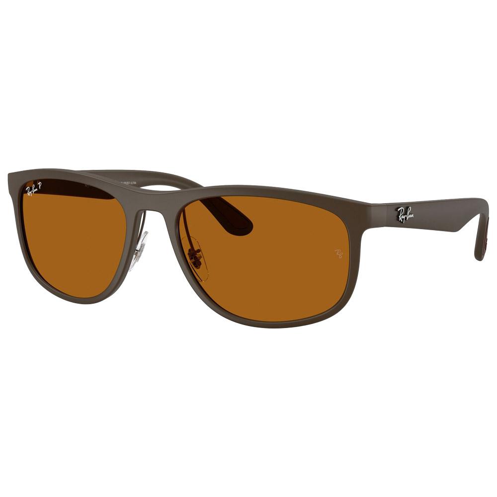 Ray Ban - RB4468 Mat Sans Brown Chromance Brown Polar - 59 - Sunglasses