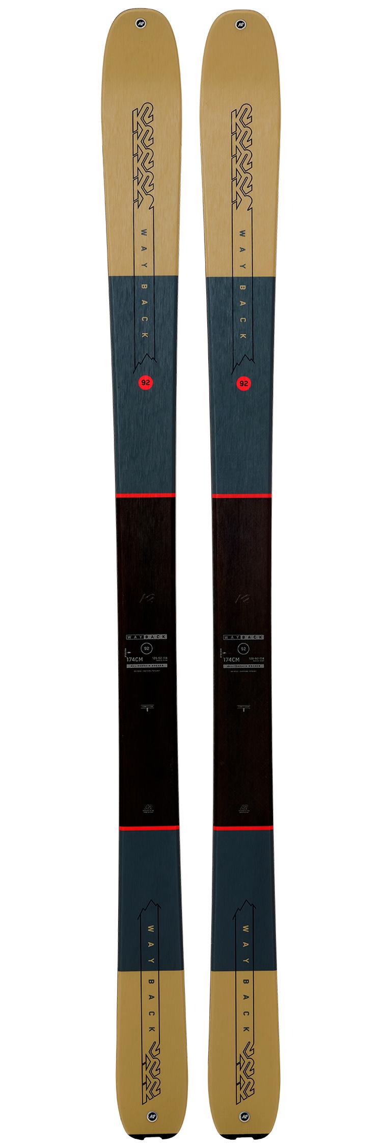K2 - Touring ski set Wayback 92 + bindings - Touring skis