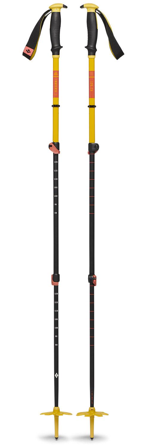 Black Diamond - Traverse 3 Sulphur Green - 100-140 - Poles