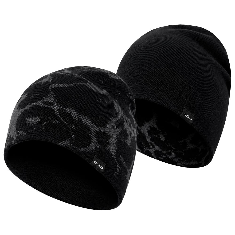 Odlo - Essential Reversible Hat Black - Langlauf Mützen