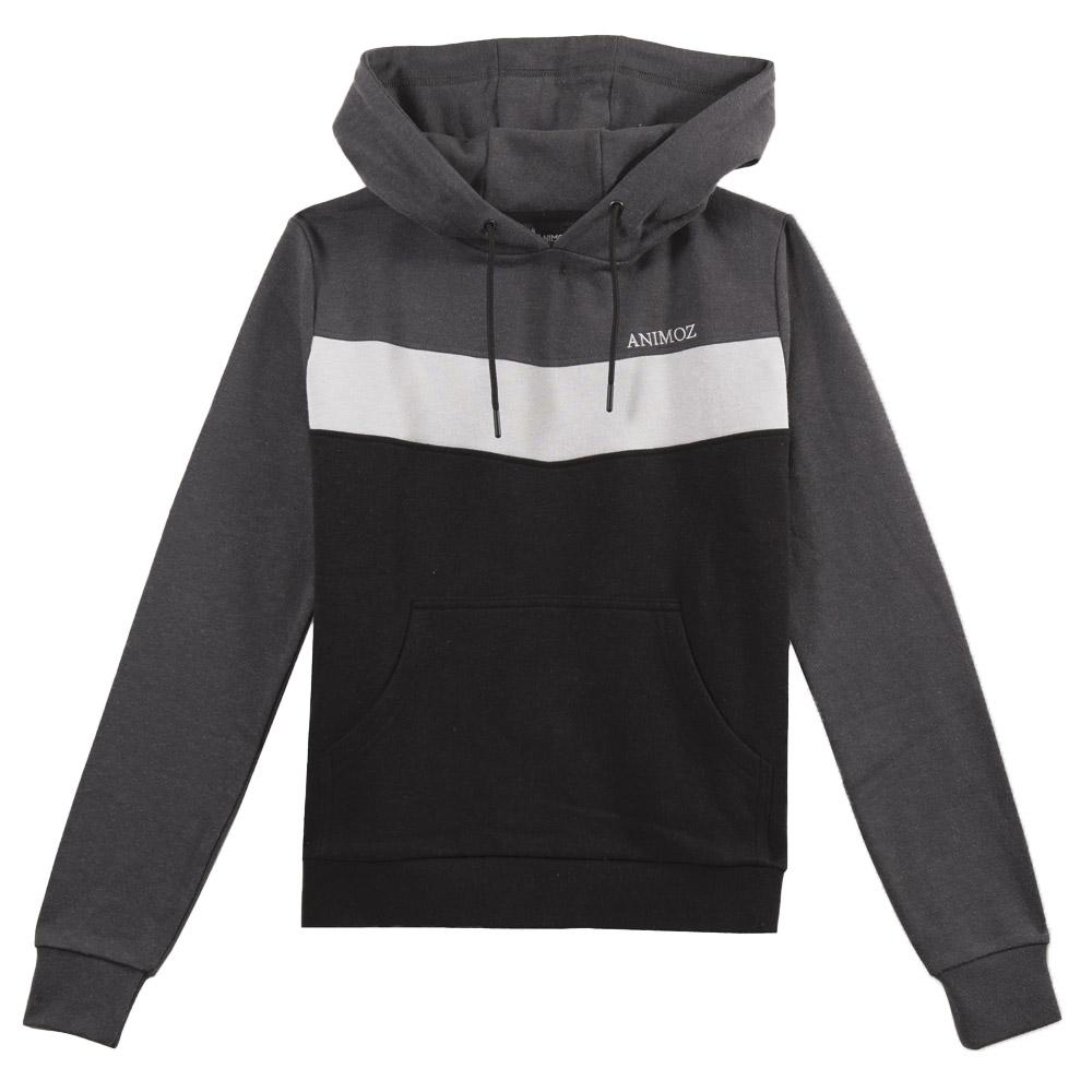 Animoz - Sino Blanc Noir Gris - S - Sweatshirt