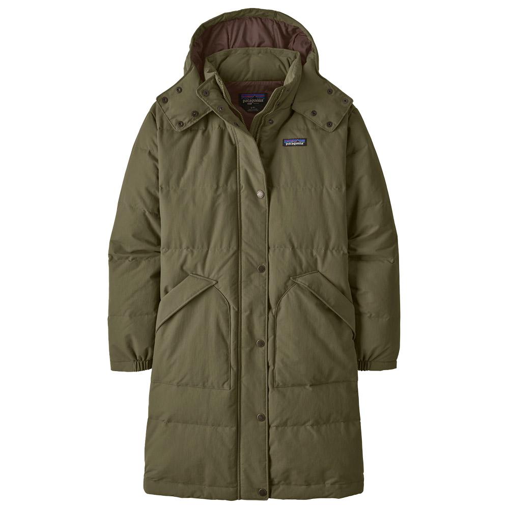 Patagonia - W's Downdrift Parka Basin Green - L - Down jackets