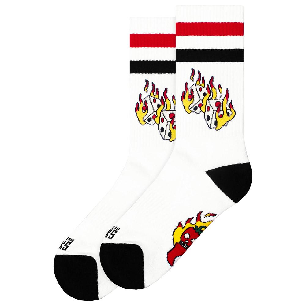 American Socks - The Classics Mid High Roll The Dice - Socken - Roll The Dice - Glisshop.de