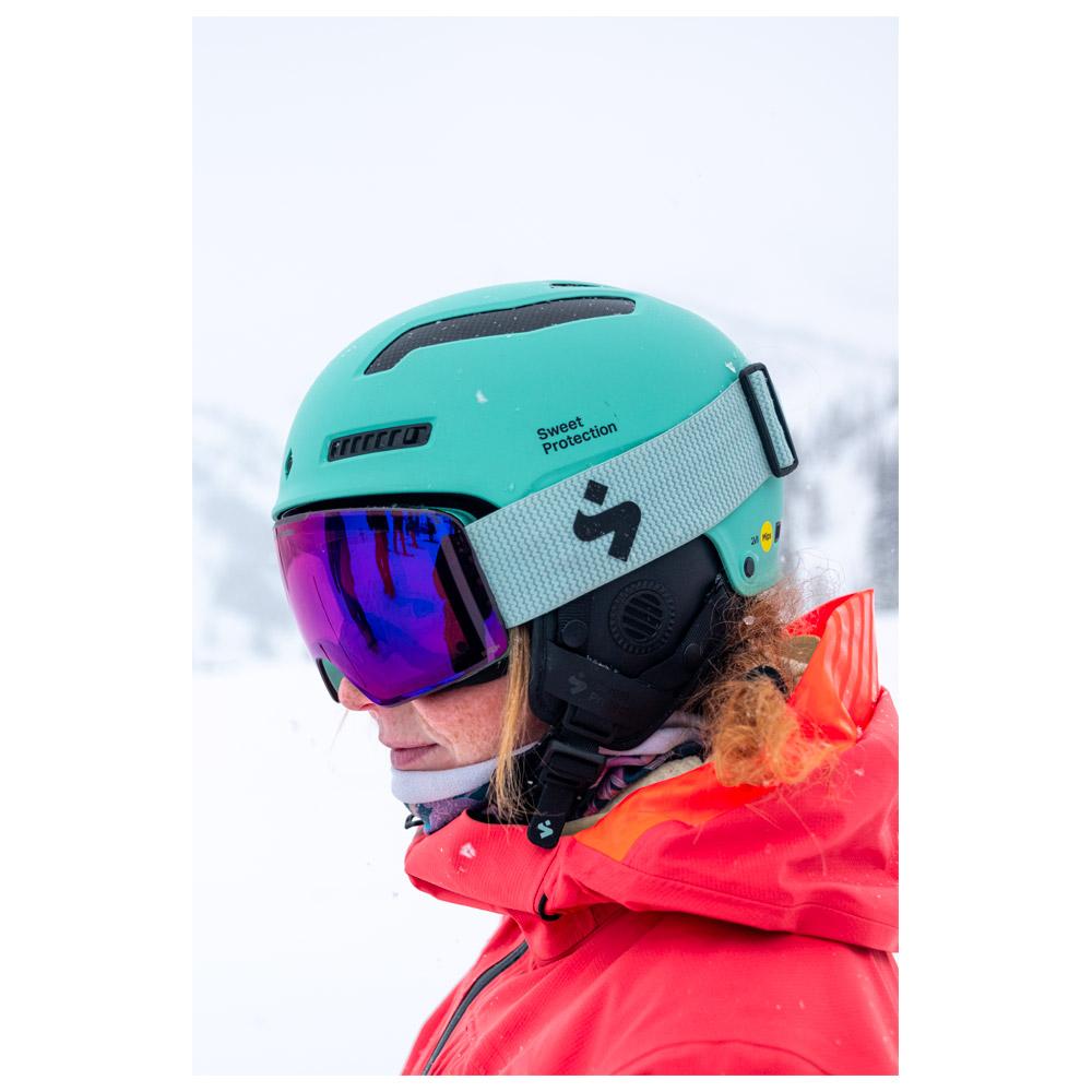 Skibrille Sweet Protection Connor Rig Reflect Misty Turquoise Rig Bixbite -  Winter 2024 | Glisshop