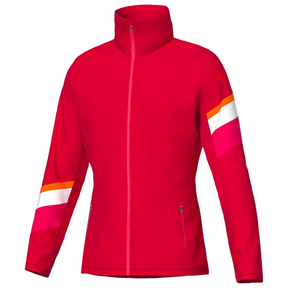Rossignol - W's Strawpile Fleece Full Zip Ruby Red - M - Fleece