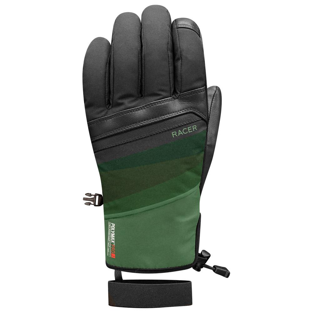 Racer - Majesty S Black Green - S - Gloves