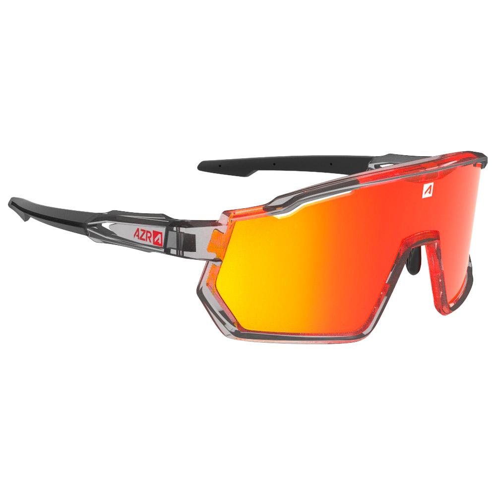 AZR - Pro Race Rx Crystale Grise Noire Vernie Multicouche Rouge - Sunglasses