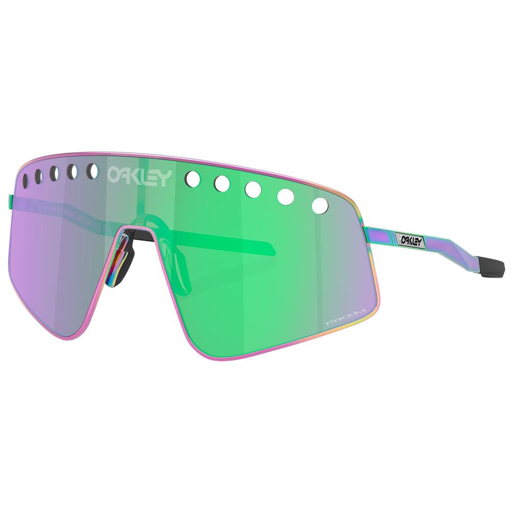 Oakley - Sutro Ti Sweep Polished Oil Slick Prizm Road - Sunglasses
