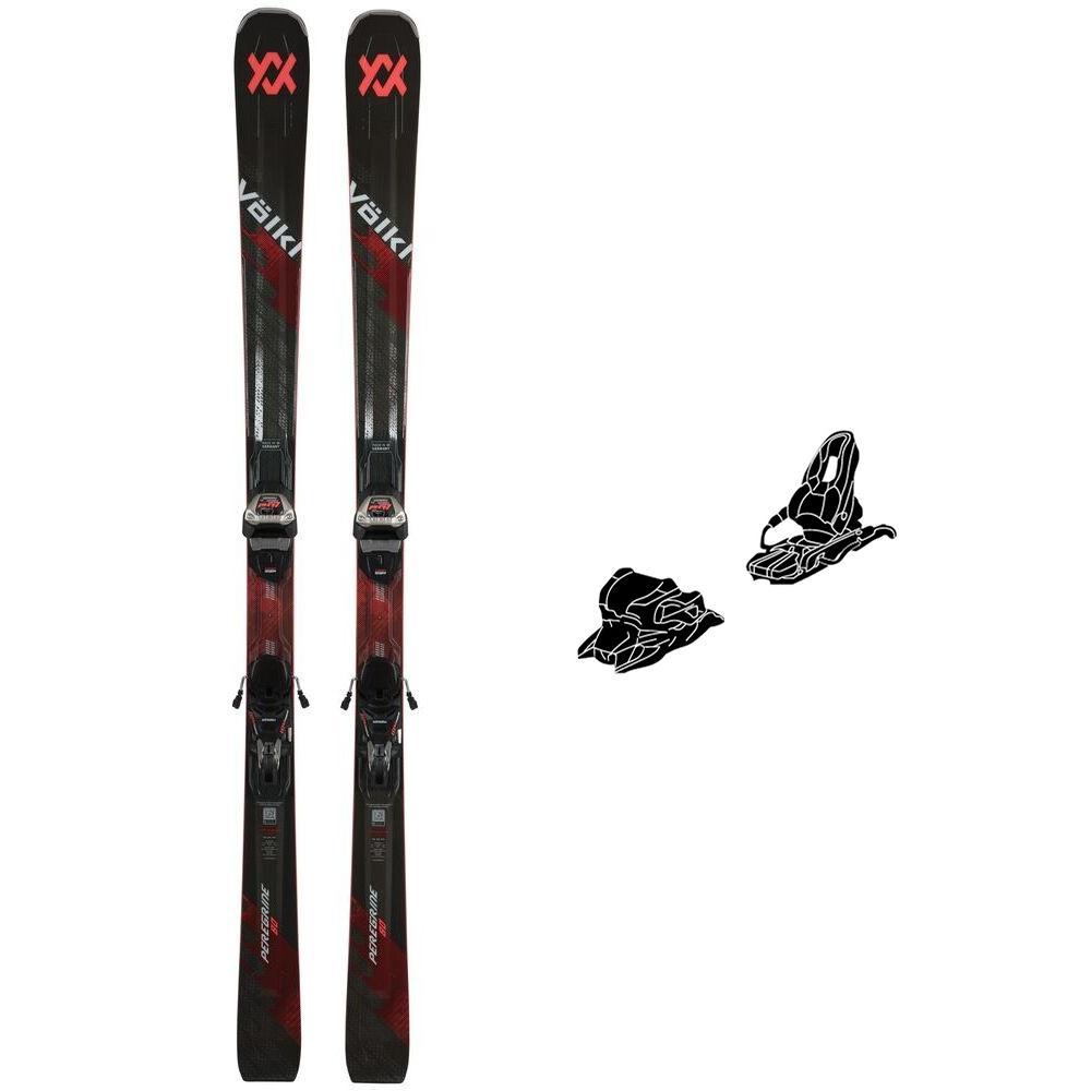 Volkl - Pack Ski Peregrine 80 Lowride - 172 + Lowride 12 Tcx Black Red - Ski - Größe 172 - Schwarz - Herren - Glisshop.de