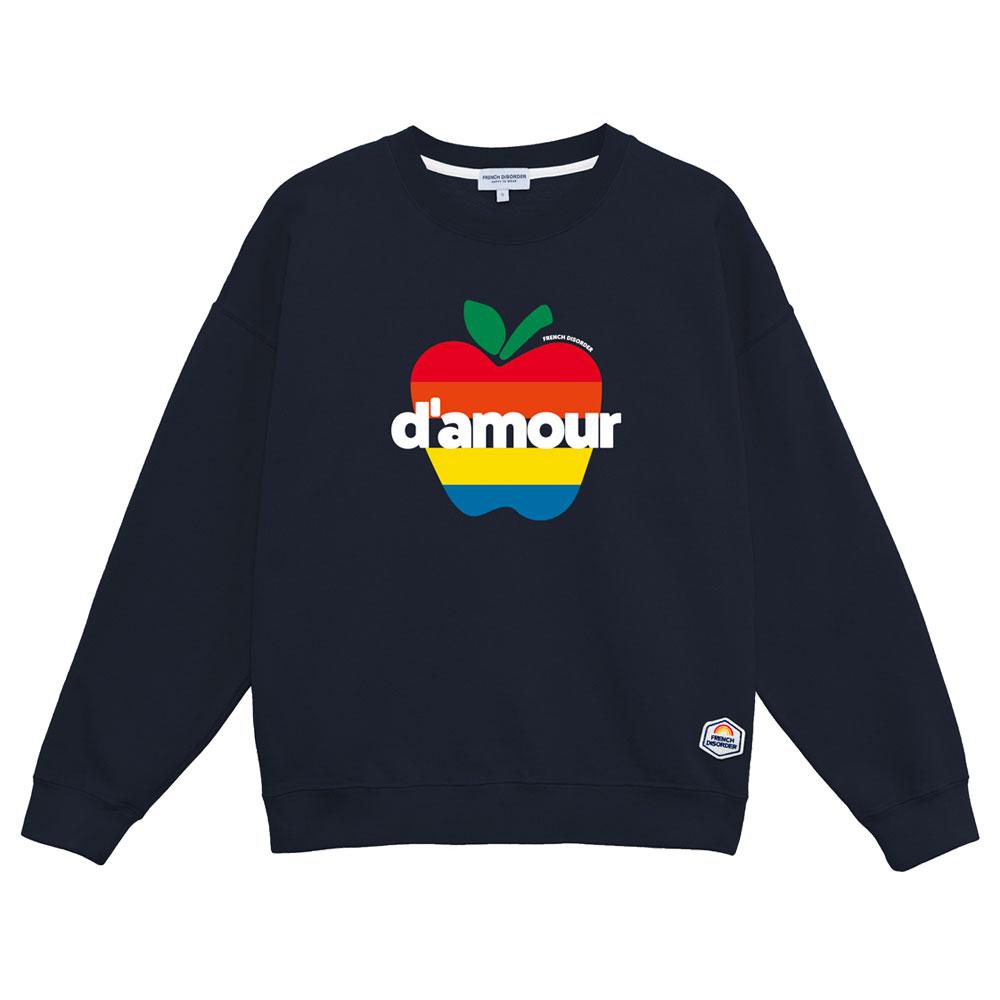 French Disorder - Rosie Pomme D'Amour Navy - XS - Sweatshirt