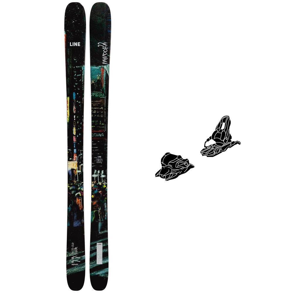 Line - Pack Ski Pandora 99 - 170 + Attack Lyt 11 Gw Br.110 Solid Black - Ski