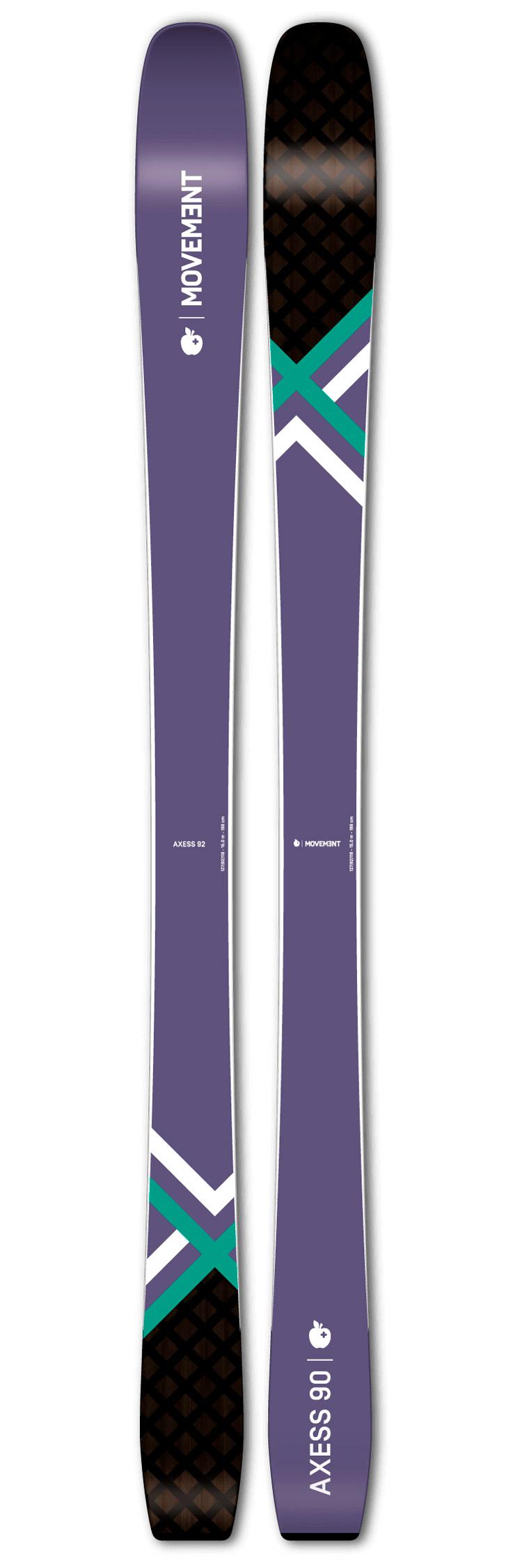 Movement - Axess 90 W DA*** + Alpinist 8 TCX - 169 - Alpine ski set