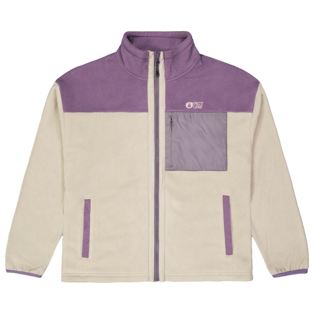 Picture - Arcca W Full Zip Pure Cashmere - M - Fleece - Größe M - Pure Cashmere - Damen - Glisshop.de