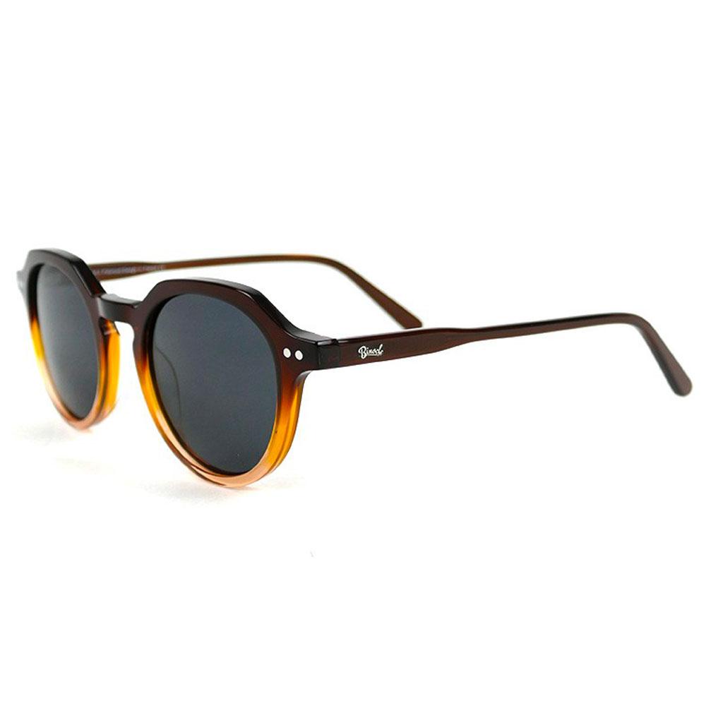 Binocle Eyewear - Melbourne Gradient Brown Grey Polarized - Sonnenbrille - Grau - Glisshop.de