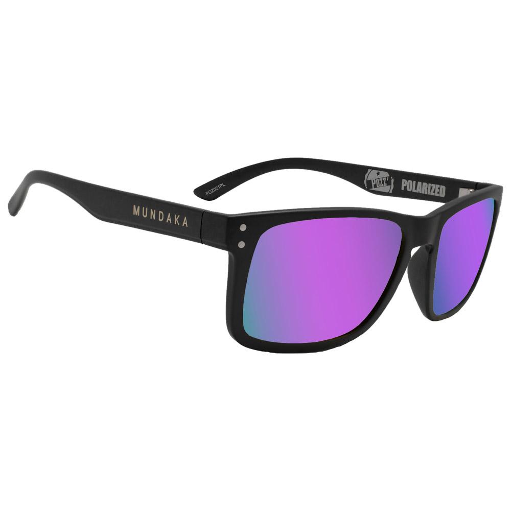 Mundaka Optic - Pozz' Black Matte Smoke Purple Revo Cx Polarized - Sunglasses
