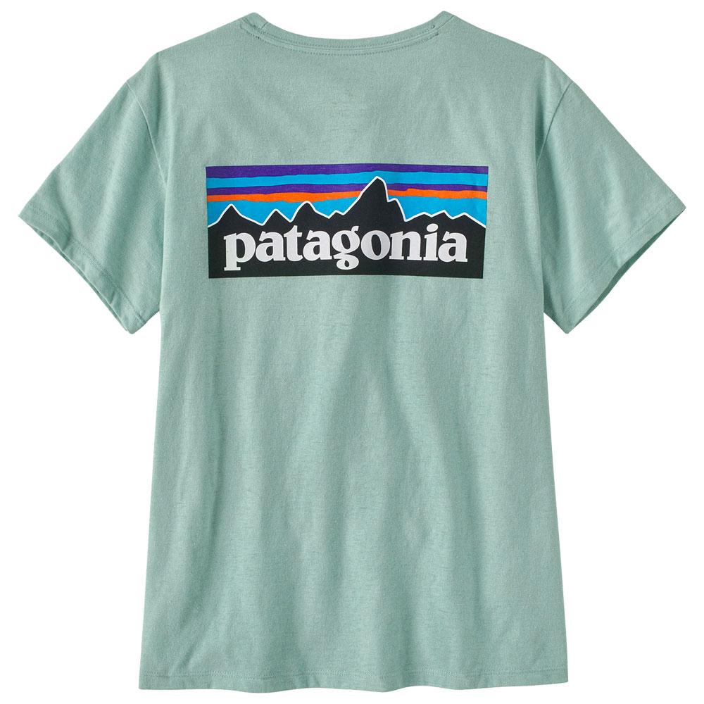 Patagonia logo t shirt outlet