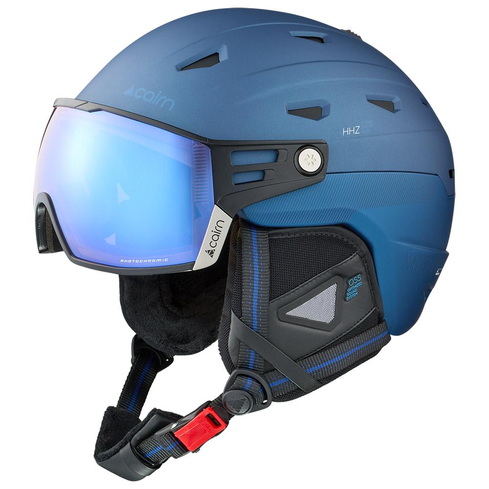 Cairn - Maverick Visor Evolight Nxt Matte Metallic Blue - M - Helmet w/ visor