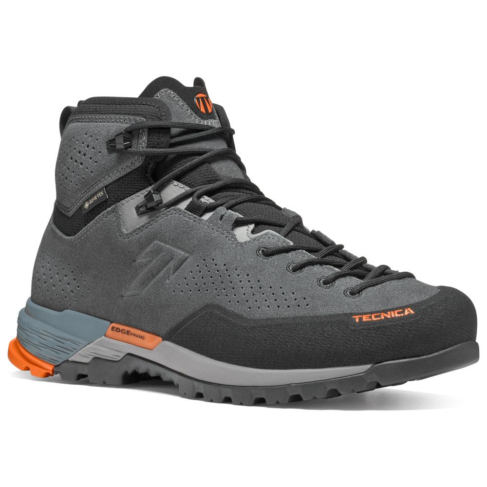 Tecnica - Sulfur Mid Gore-Tex Ms Dark Grey Orange - 11.5 - Approach shoes