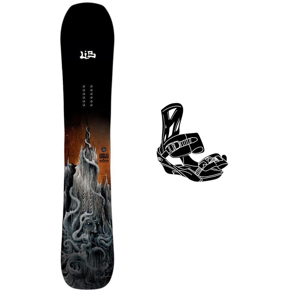 Lib Tech - Snowboard-Set Skunk Ape Camber + Bdg - Snowboard - Herren - Glisshop.de