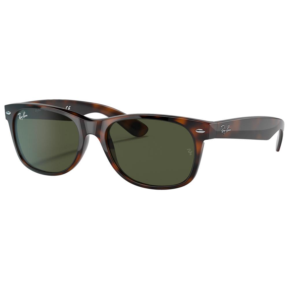 Ray Ban - RB2132 New Wayfarer Classic Polished Tortoise Green G-15 - 58 - Sunglasses