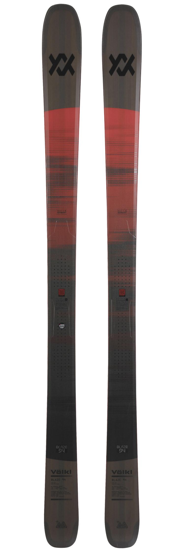 Volkl - Pack Ski Blaze 94 Black - 186 + Speed Turn Black Silver - Ski