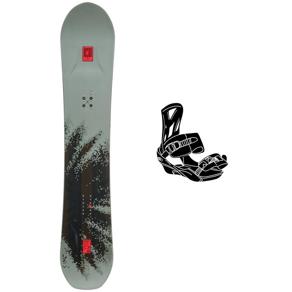 K2 - Snowboard set Antidote + bindings - Snowboard
