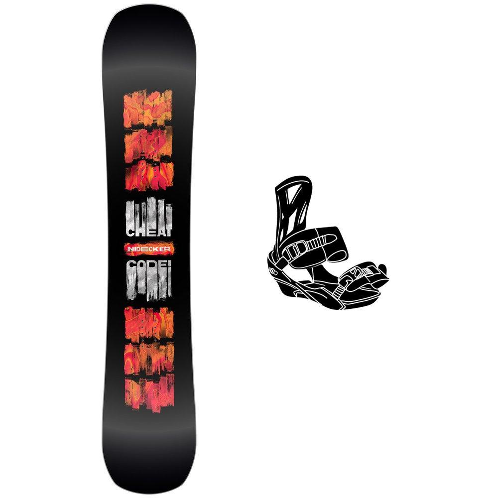 Nidecker - Snowboard set Cheat Code Men + bindings - Snowboard