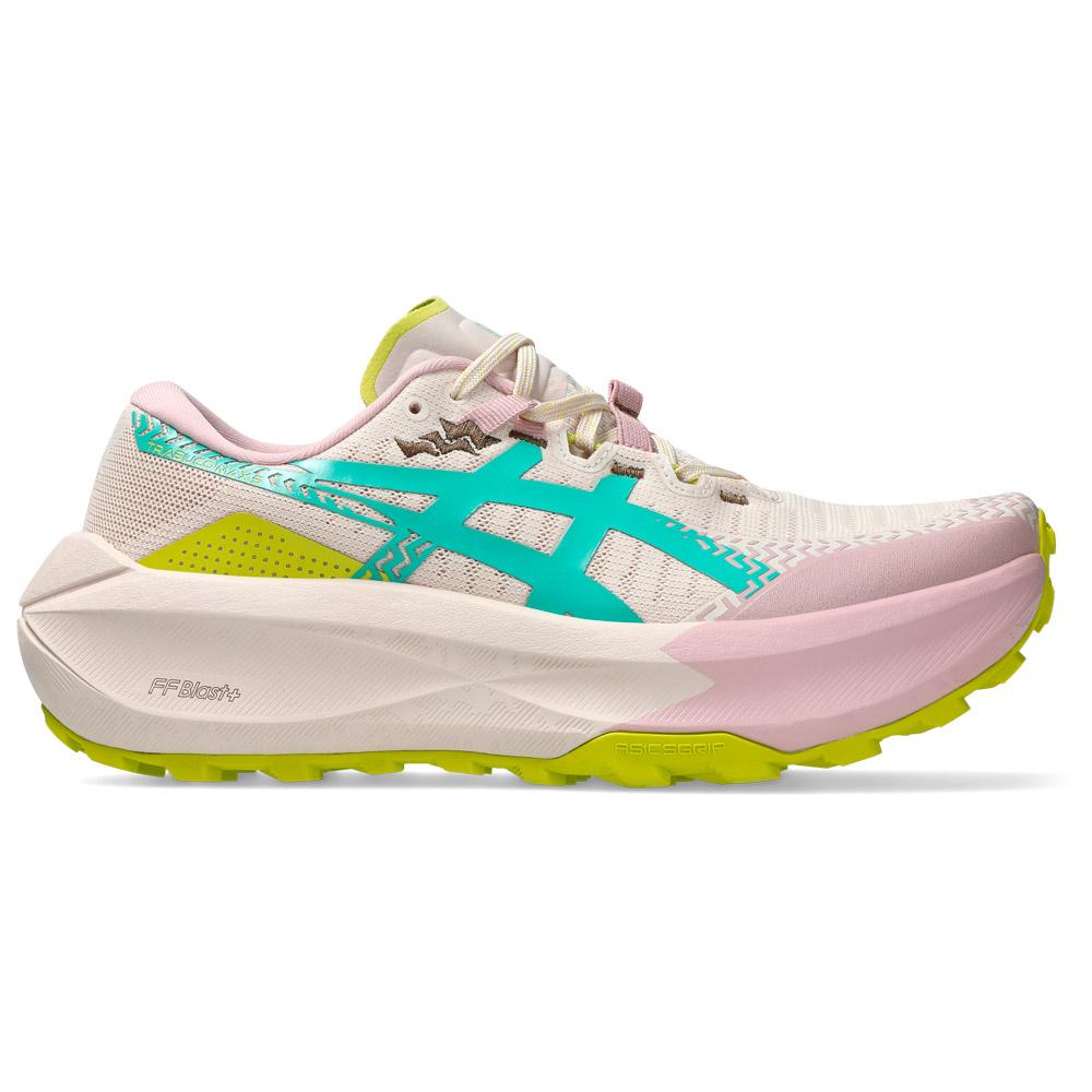 Asics - Trabuco Max 5 Wmn Mineral Beige Aurora Green - 40 - Trail shoes