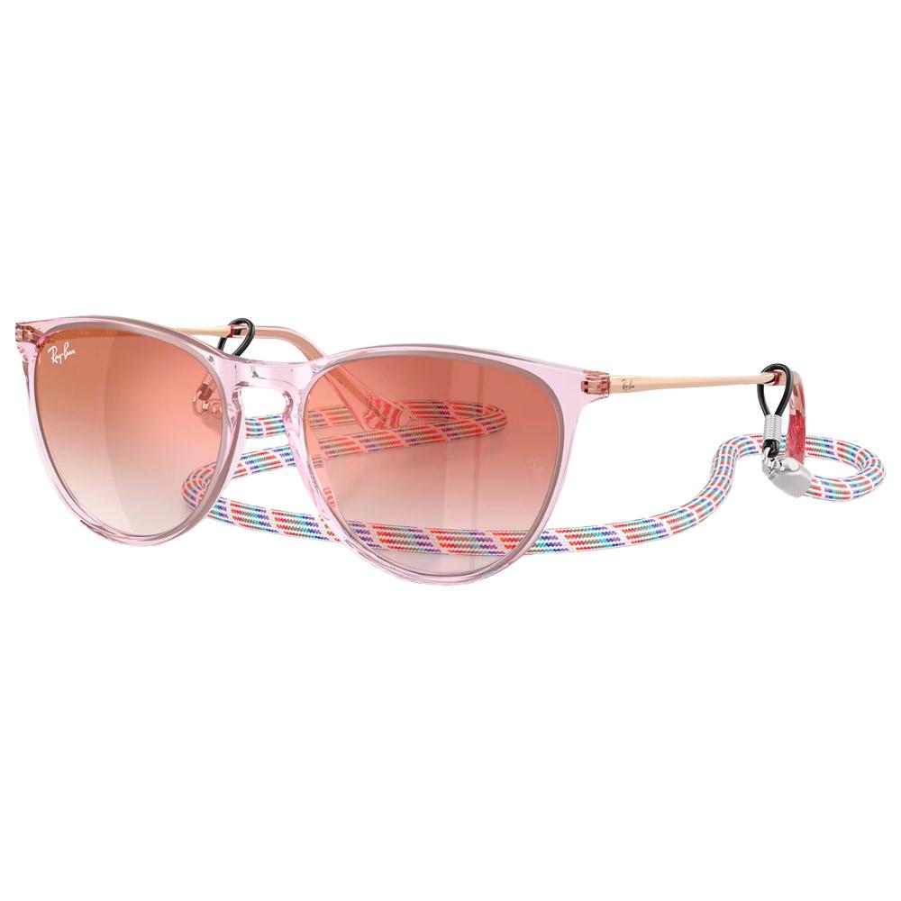 Ray Ban - RB9060S Erika Kids Polished Translucide Purple Gradient Red Incolore - Sunglasses